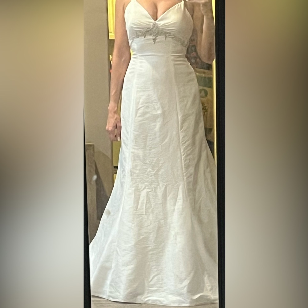 Jasmine Couture‎ Wedding Dress Bridal Size 8 👰🏼‍♀️